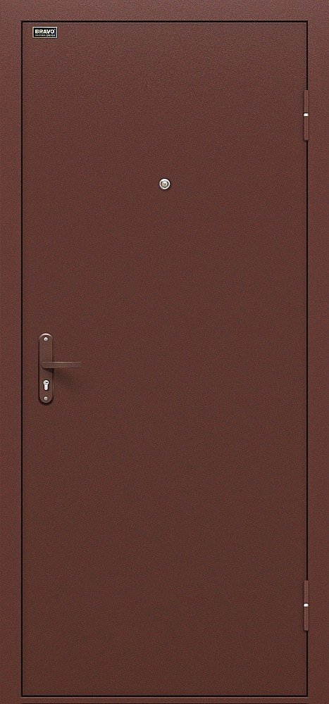 Браво Входная дверь Оптим Лайт, арт. 0000997 - фото №1 (внешняя сторона)